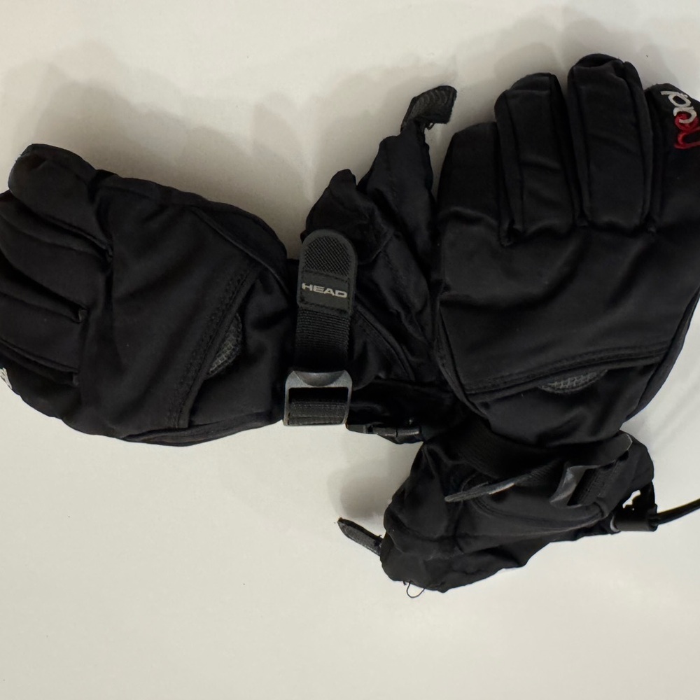 Head Kids Black Mittens